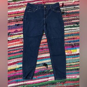 d. jeans Dark Blue Skinny Women's Stretch Jeans
